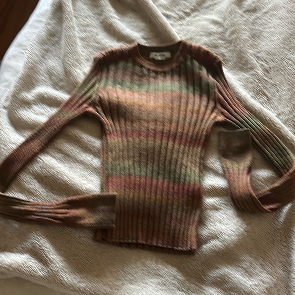 RE/DONE Ribbed Slim Light Sweater